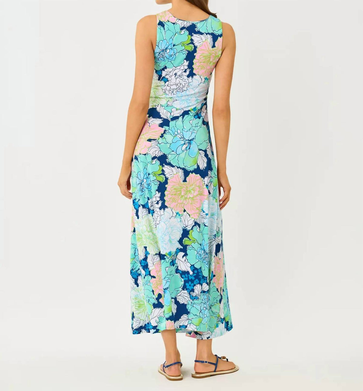 Lilly Pulitzer Carolita Maxi Dress in starlight navy - women's dress - view 6