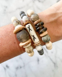 Twine & Twig - Women's Trio Stack Bracelet Set