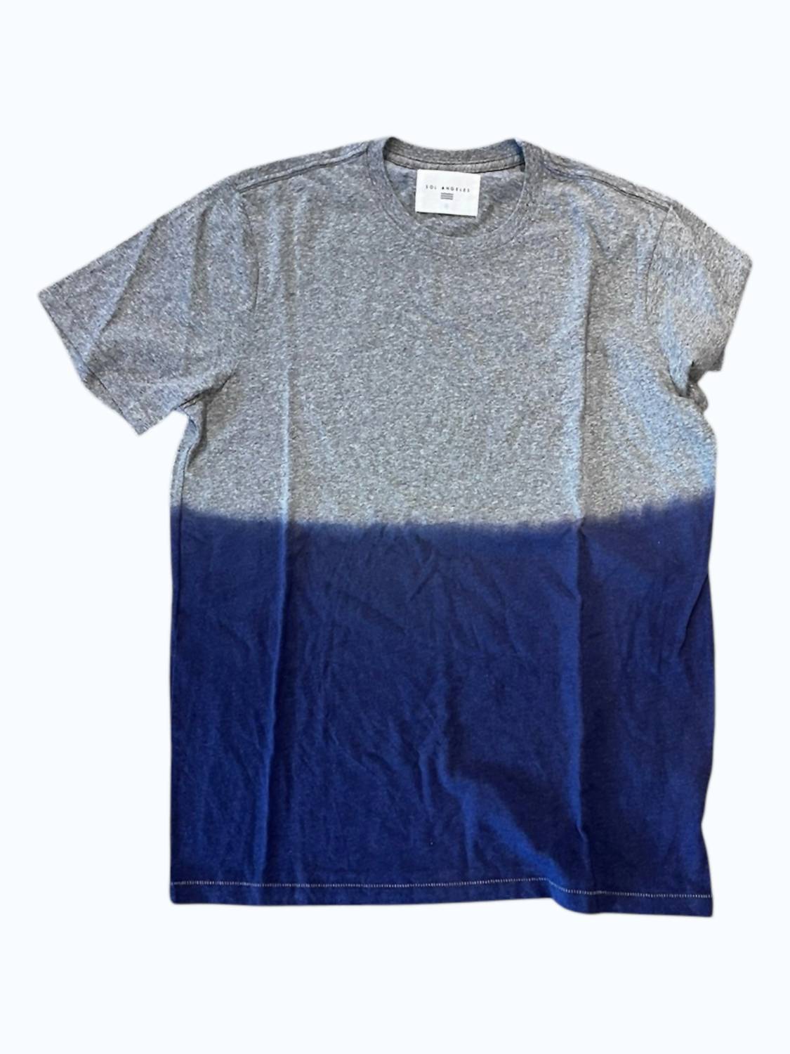 SOL ANGELES Men's Gradiated T Shirt in grey navy - men's t-shirt