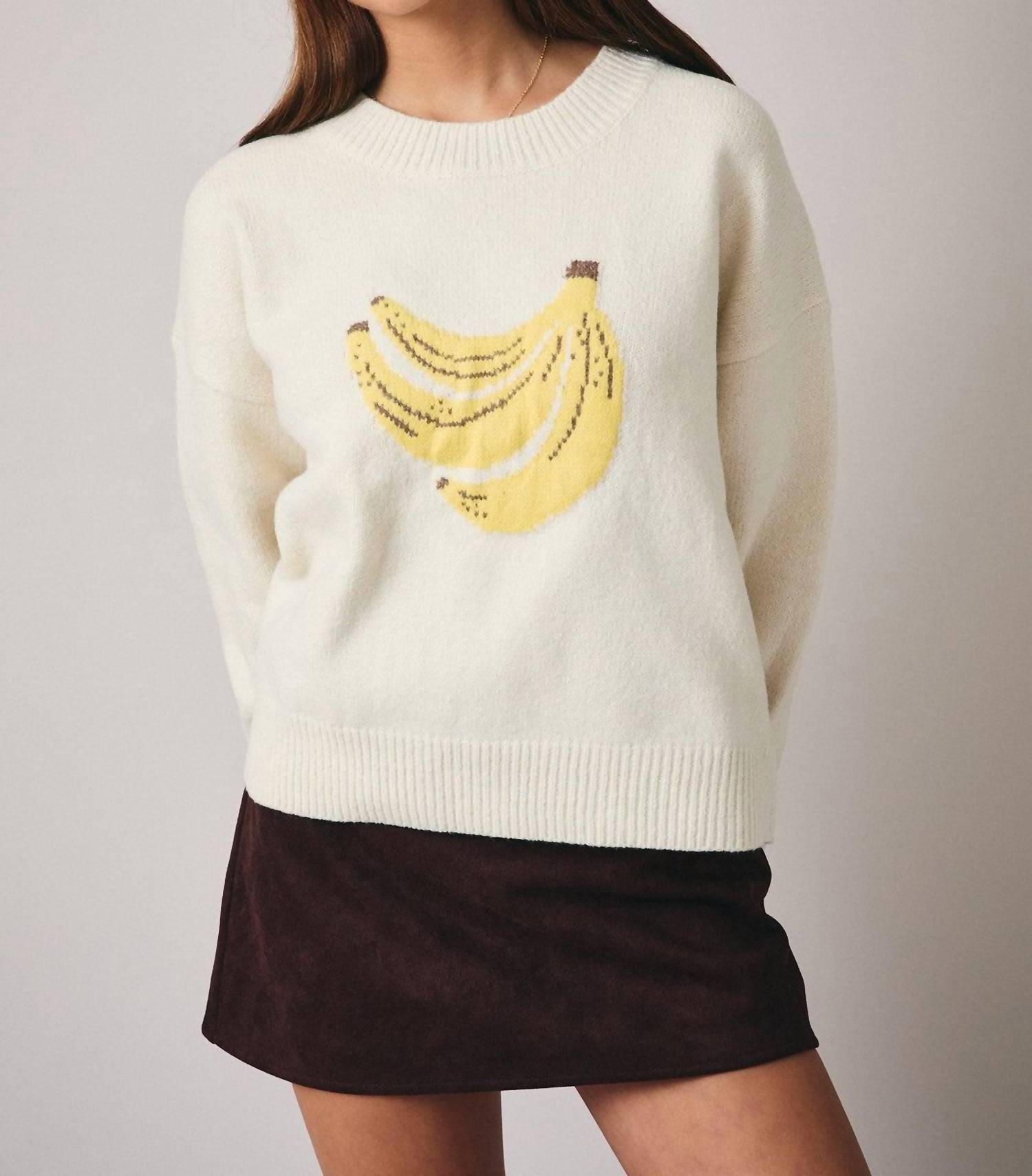 Sunday Edition - Not My Monkeys Banana Sweater