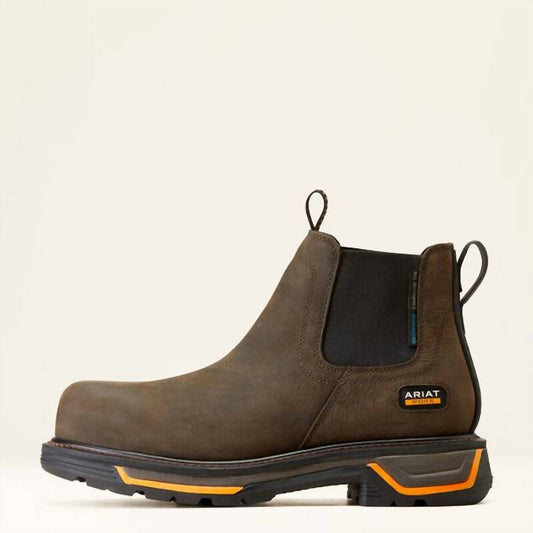 Ariat - Men Big Rig Chelsea Comp-toe Work Boot - Extra Wide