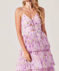Astr - Daytona Pleated Maxi Dress