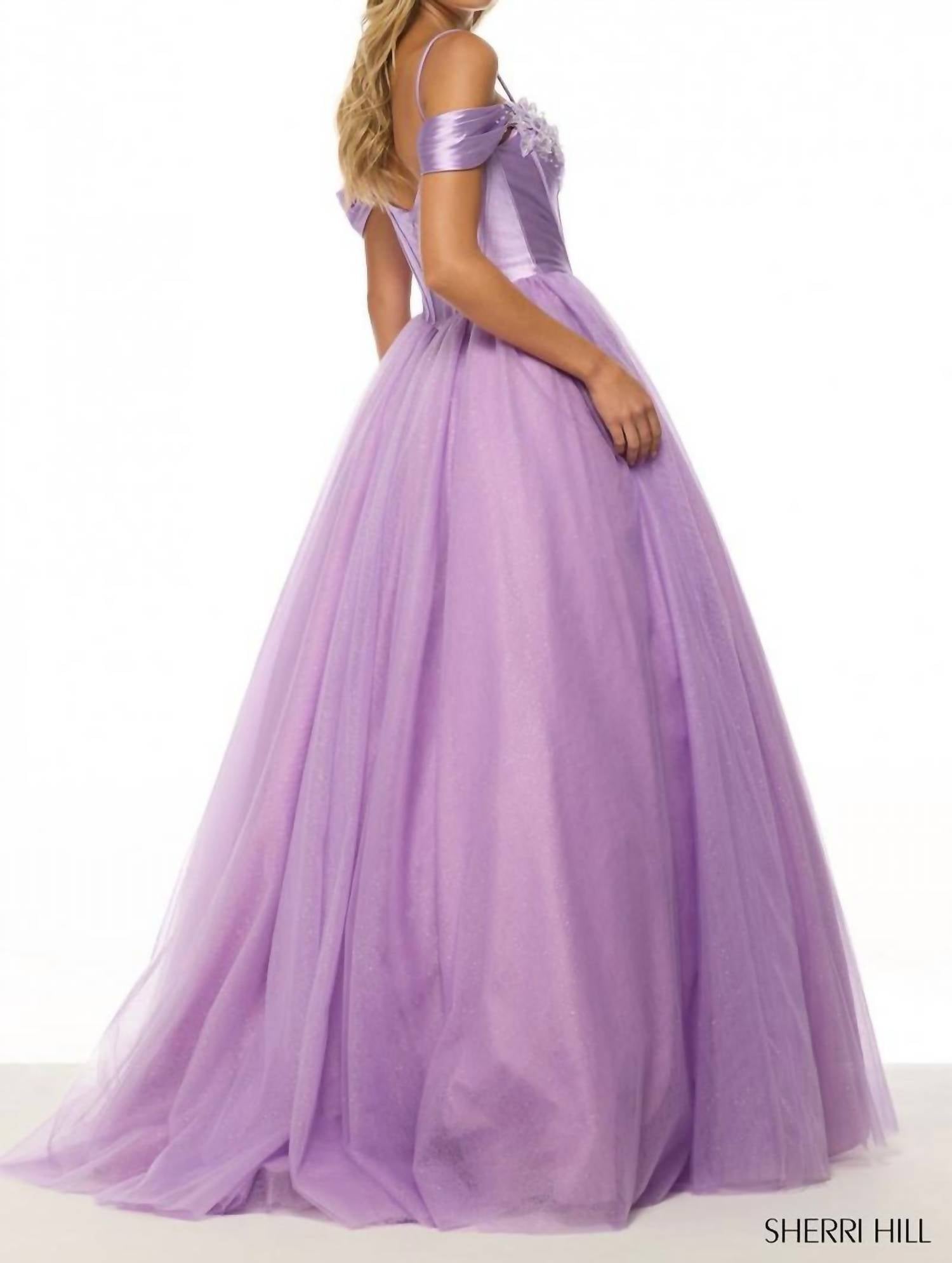 Sherri Hill - Off The Shoulder Ballgown