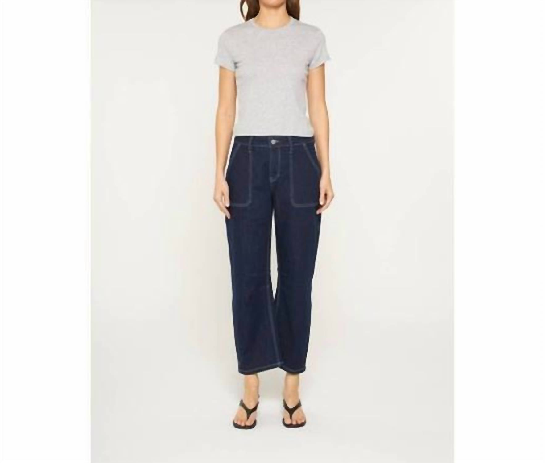 Mica Denim - Barrel Leg Jeans