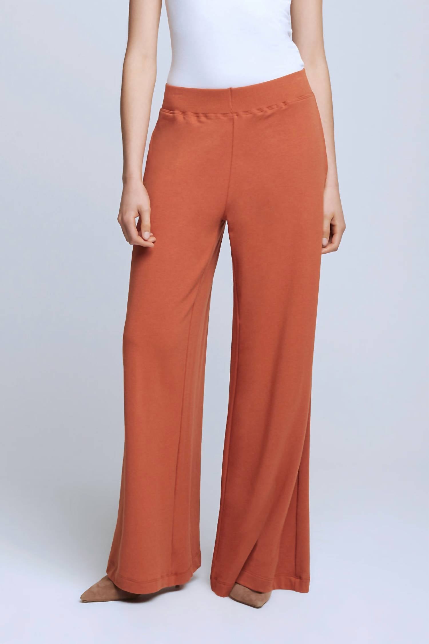 L'Agence - Campbell High Rise Wide Leg Pant