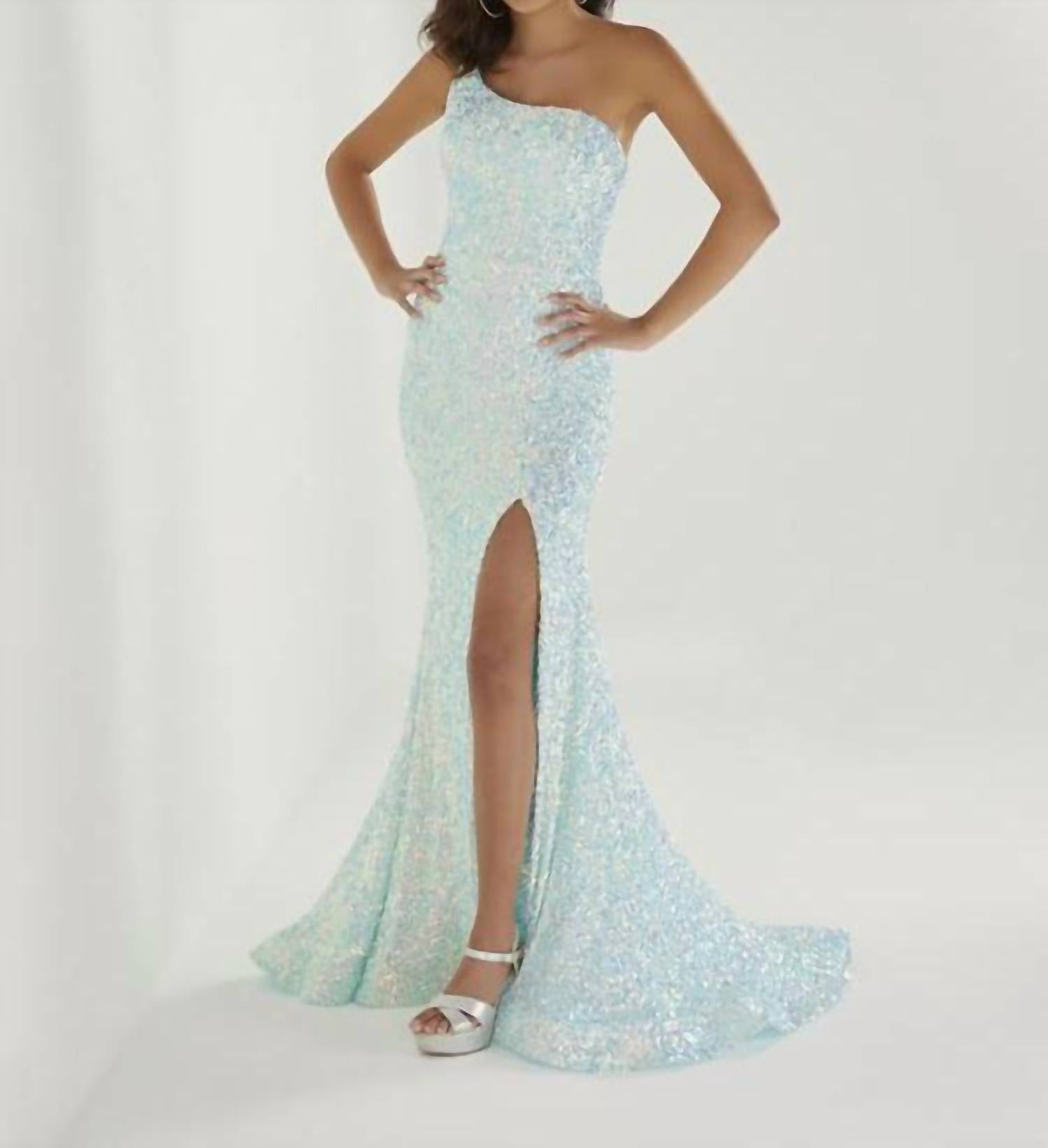 Tiffany Exclusives - Women's Asymmetric Neckline Dress