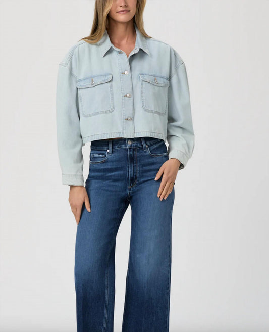 Paige - Natalia Cropped Shacket