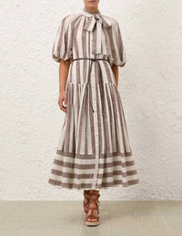 Zimmermann - Acacia Blouson Shirt Dress