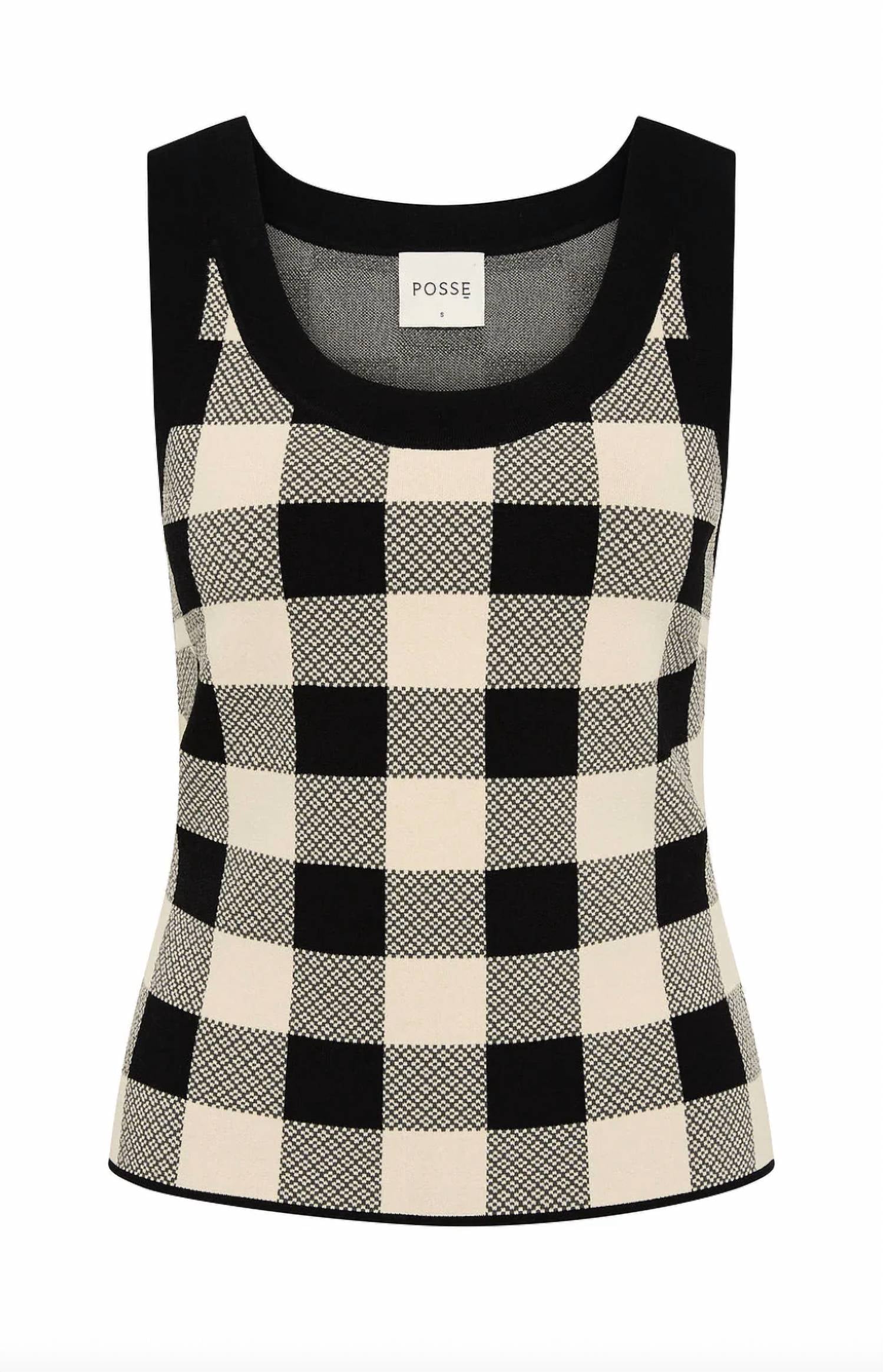 Posse - Heritage Plaid Pippa Top