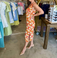 Fate - Taylor Floral Midi Dress
