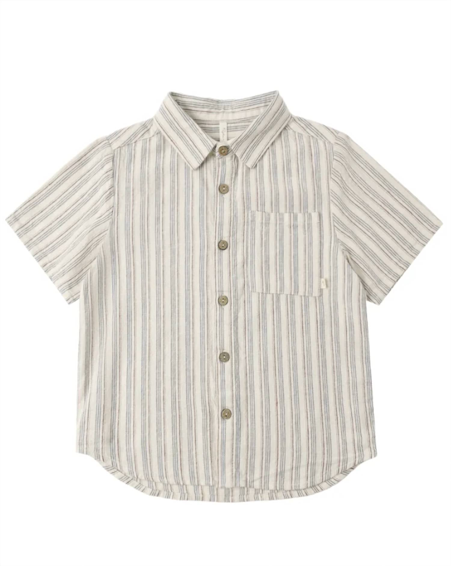 Rylee + Cru - Collared Short Sleeve Shirt