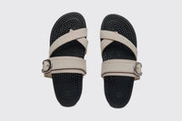 Kenkoh Women's Zen Sandal in taupe - women's sandal - alternate view