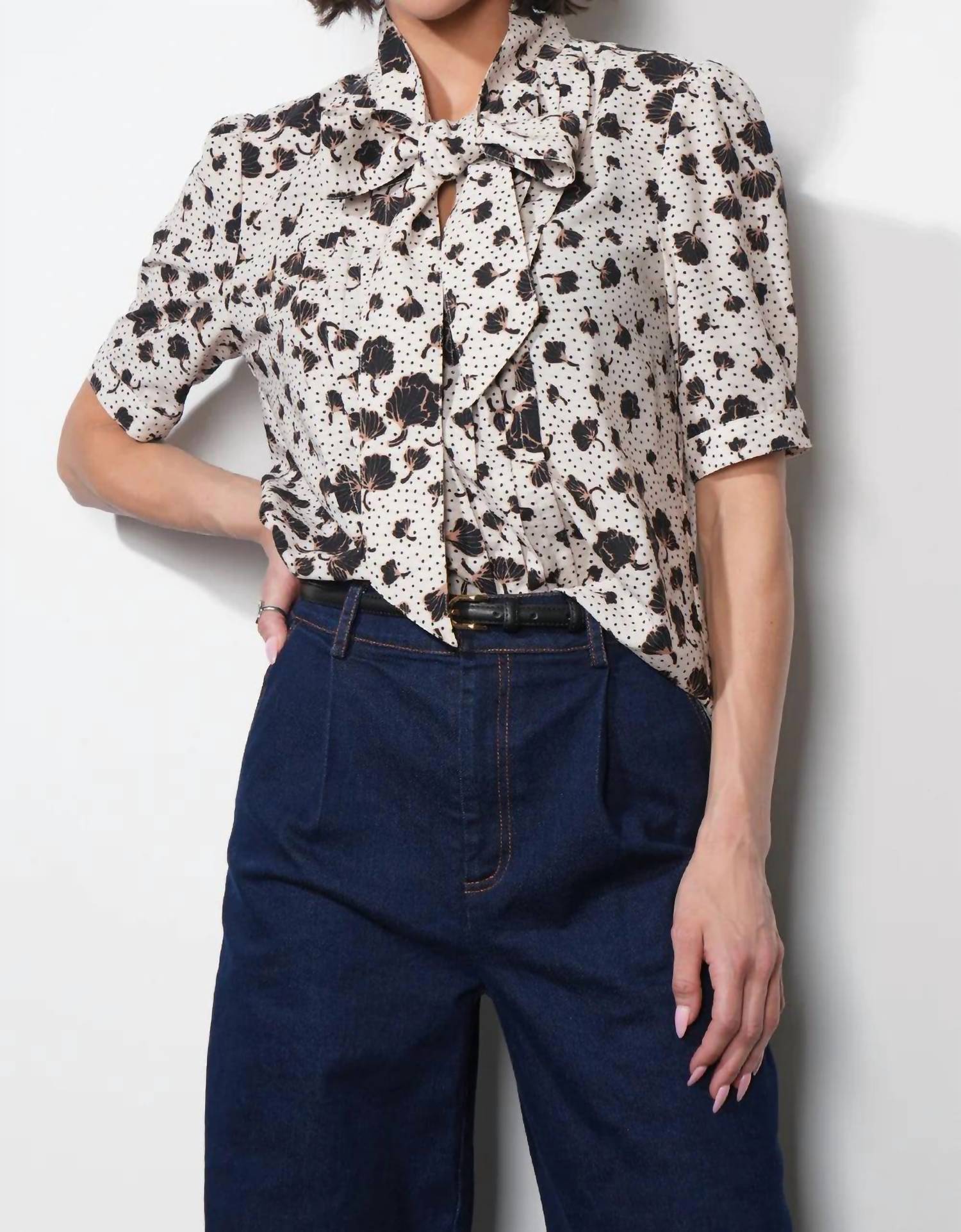 Greylin - Delilah Puff Sleeve Blouse