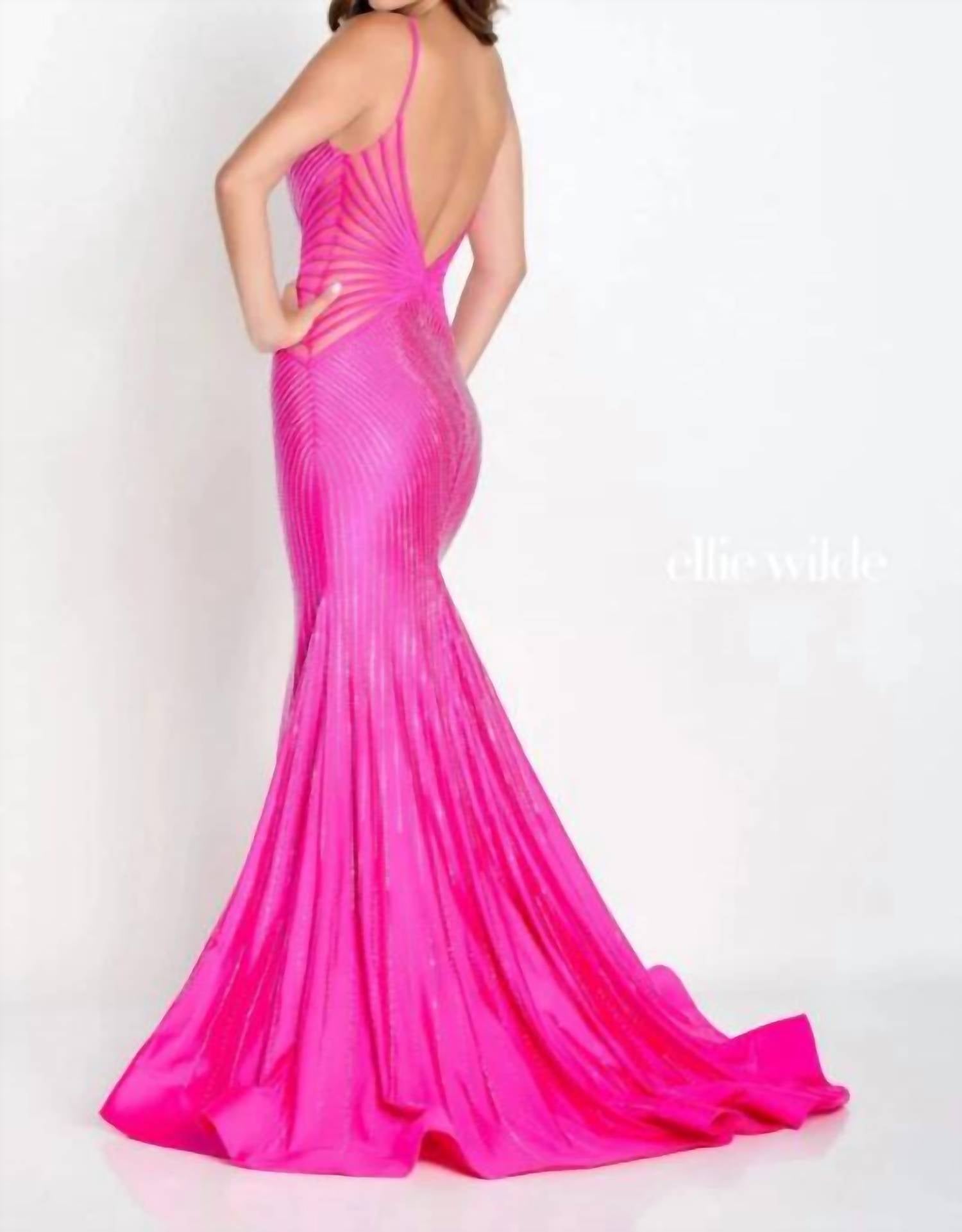 Ellie Wilde - Fitted Mermaid Gown
