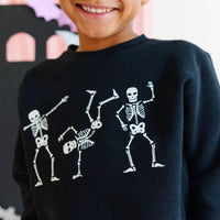 Sweet Wink - Silly Skelly Halloween Sweatshirt