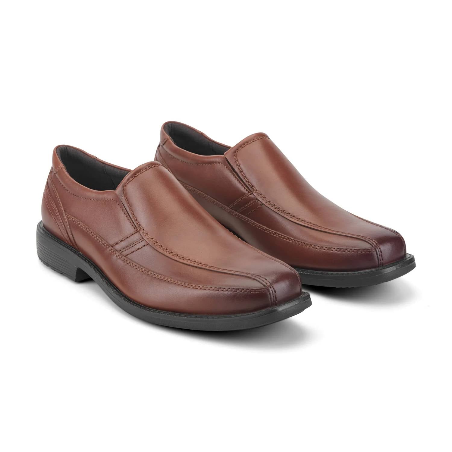 ROCKPORT Men's Style Leader 2 Bike Slip on Loafer in tan - men's sneaker - detail view