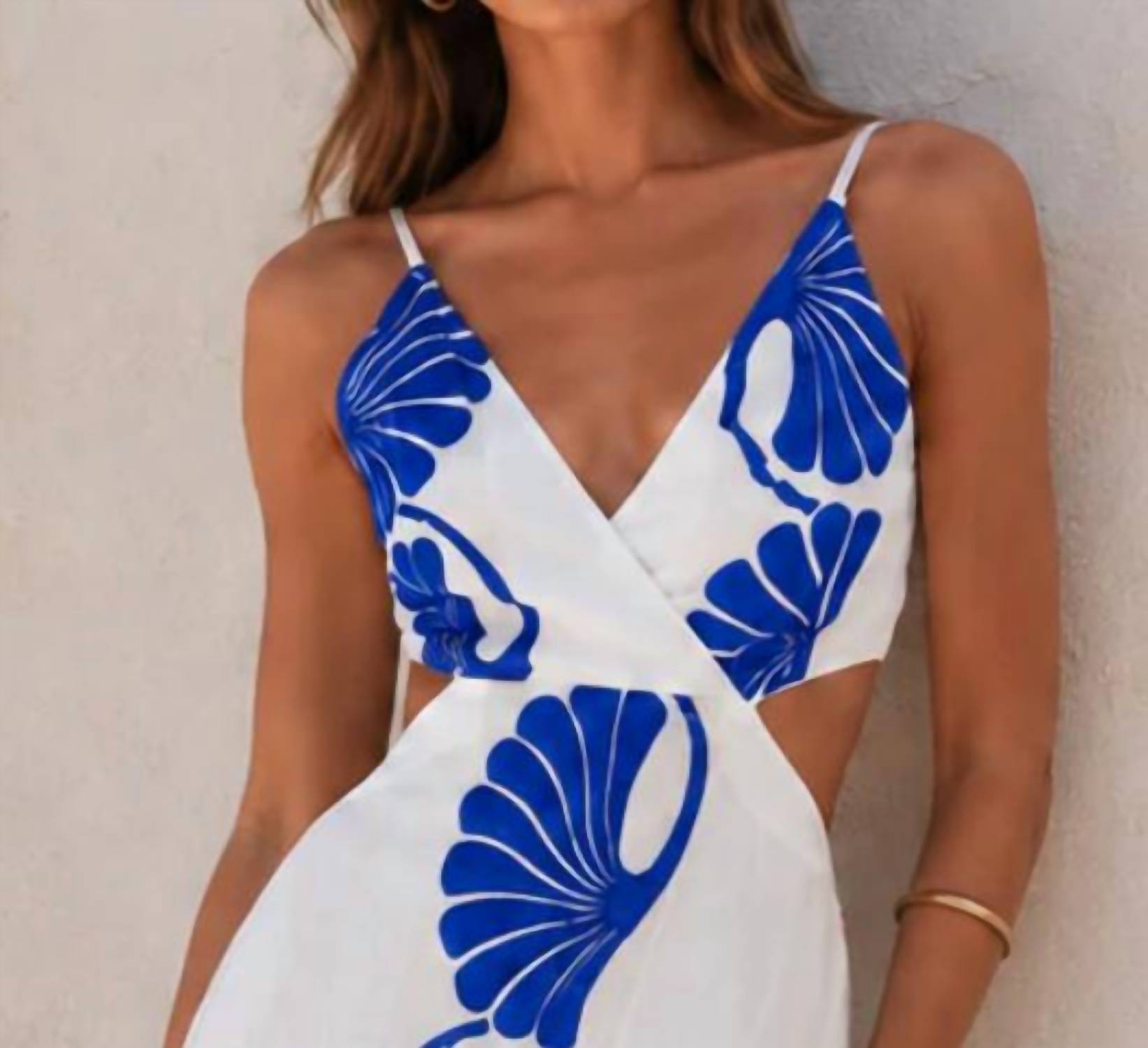 Mystery Resort - Riviera Shell Maxi Dress
