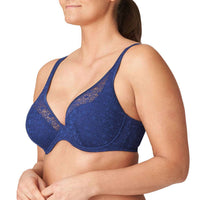 PrimaDonna Epirus Lightly Padded Full-coverage Bra in royal - women's intimate - detail view