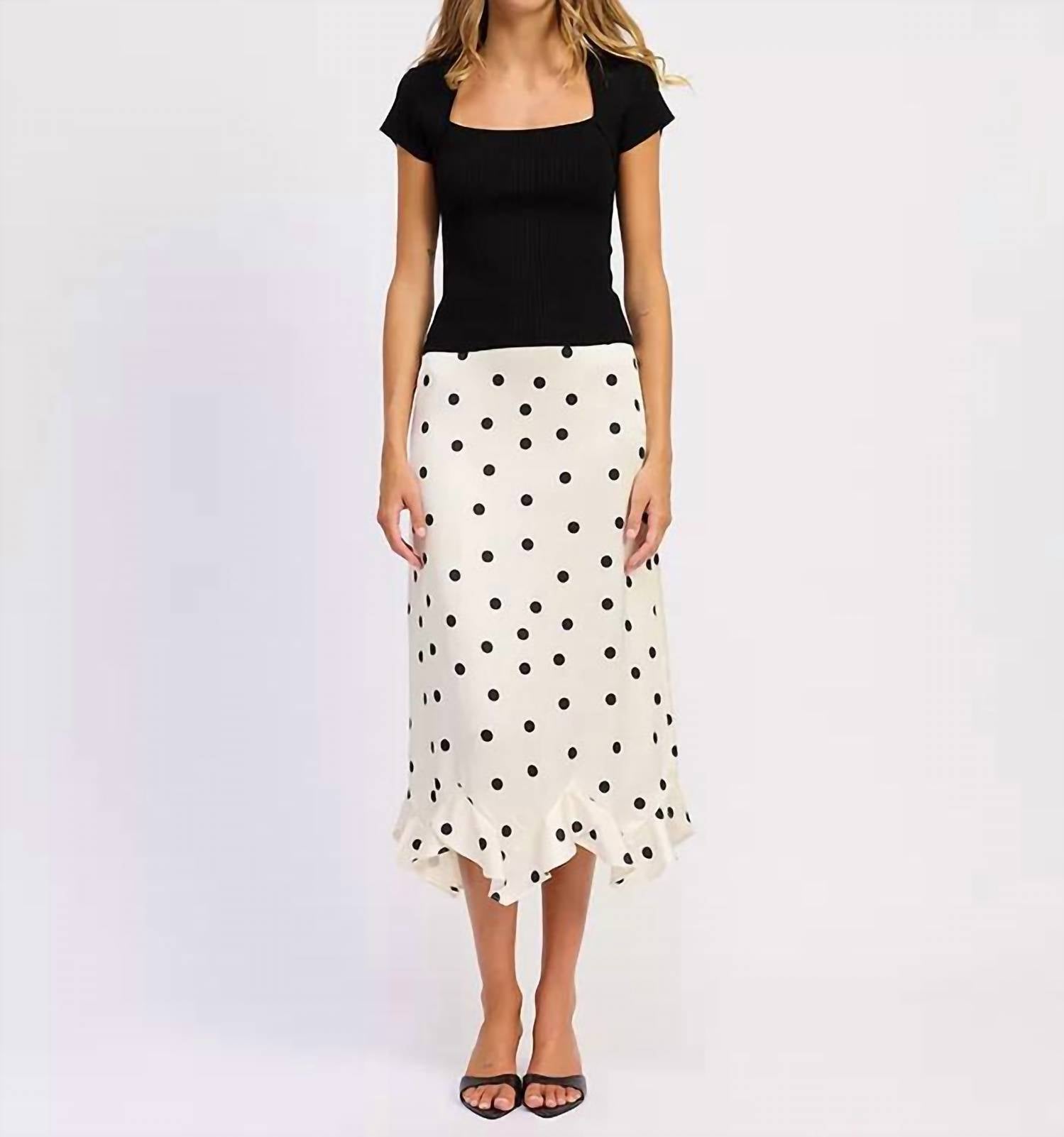 En Saison - Women's Abigail Midi Skirt