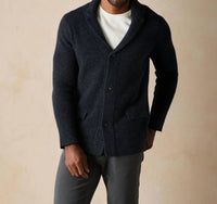 The Normal Brand - Lambswool Button Down Blazer