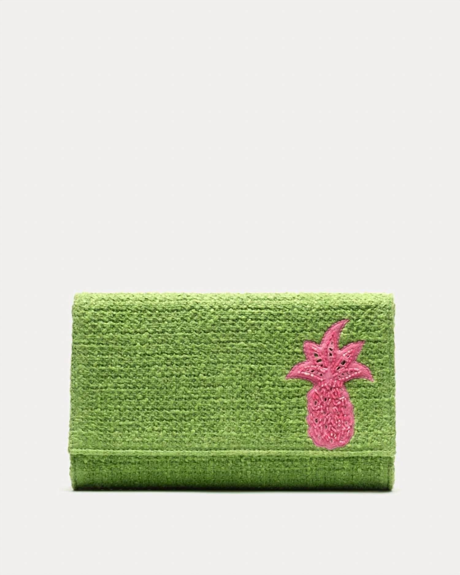 Frances Valentine - Women's Pineapple Clutch Bag