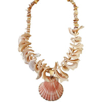 Bijoux Envie - Women's Siesta Key Shell Pendant Necklace