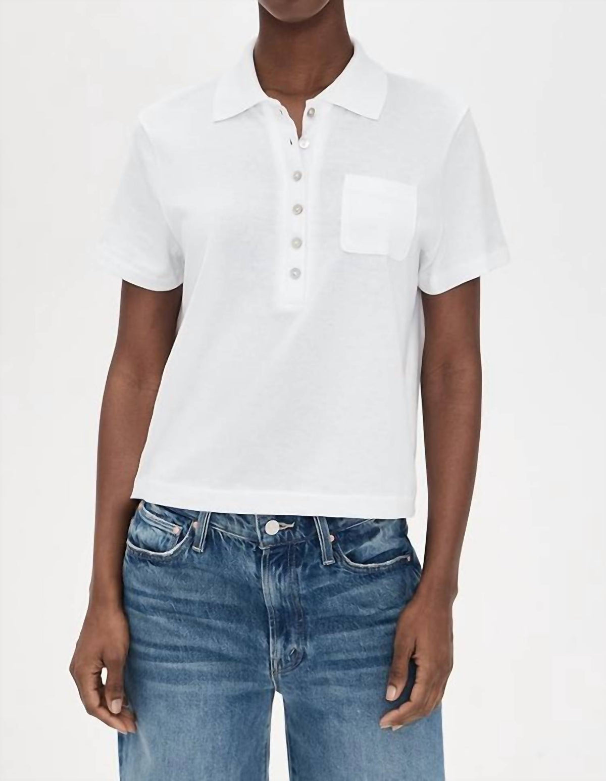 Vince - Short Sleeve Pocket Polo Top