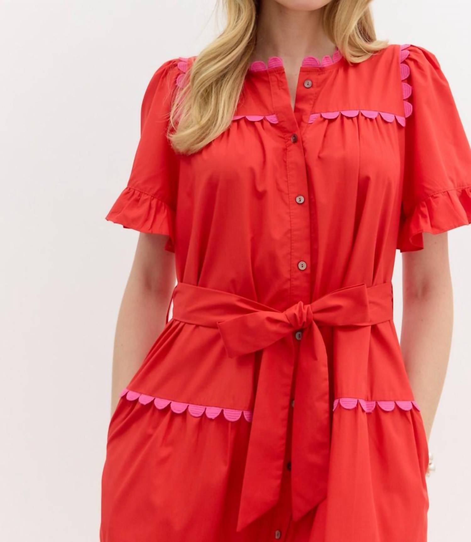 Entro - Zinnia Midi Dress