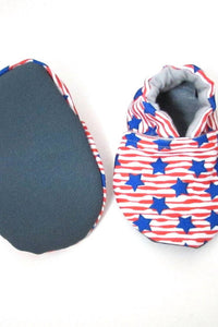 Cabooties - Baby Stars And Stripes Canvas Shoes