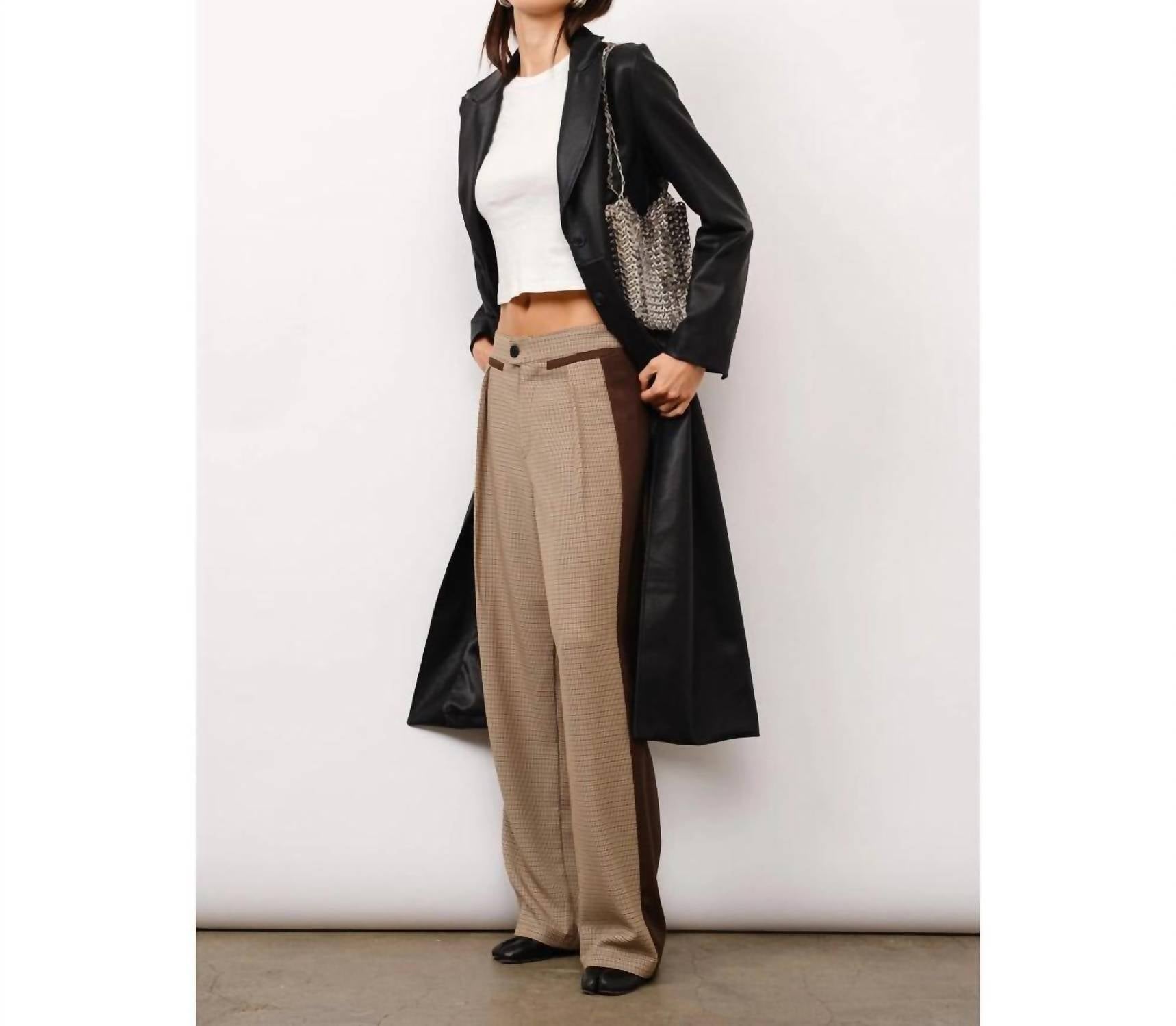Loucia - Thalia Faux Leather Coat
