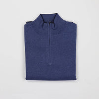 Seaward & Stearn - Ultralight Fine Cotton Quarter Zip