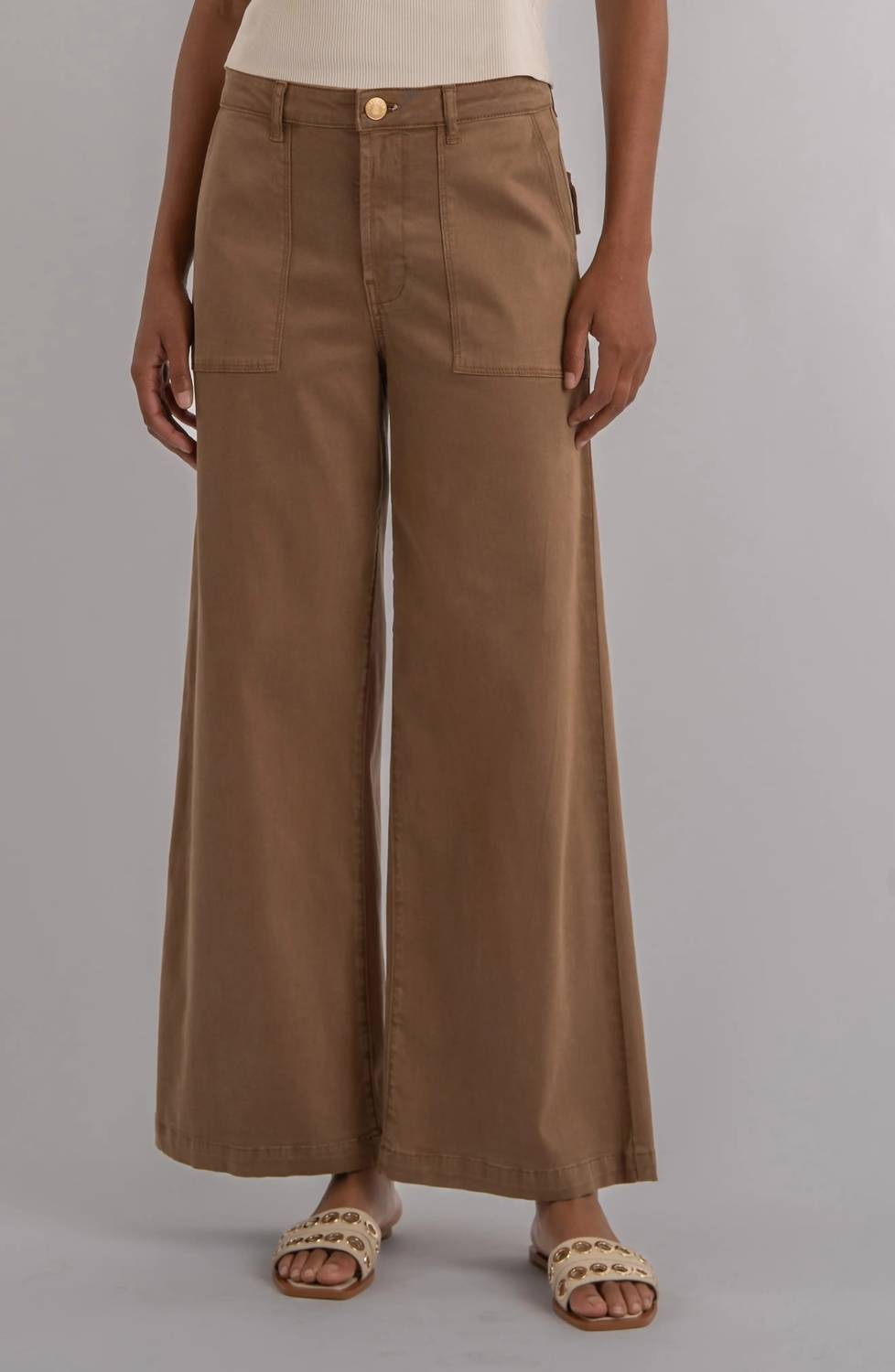 Kut From The Kloth - Meg High Waist Ankle Wide Leg Pants