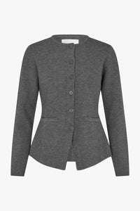 SAMSOE Salula Jacket in dark grey - women's jacket - alternate view