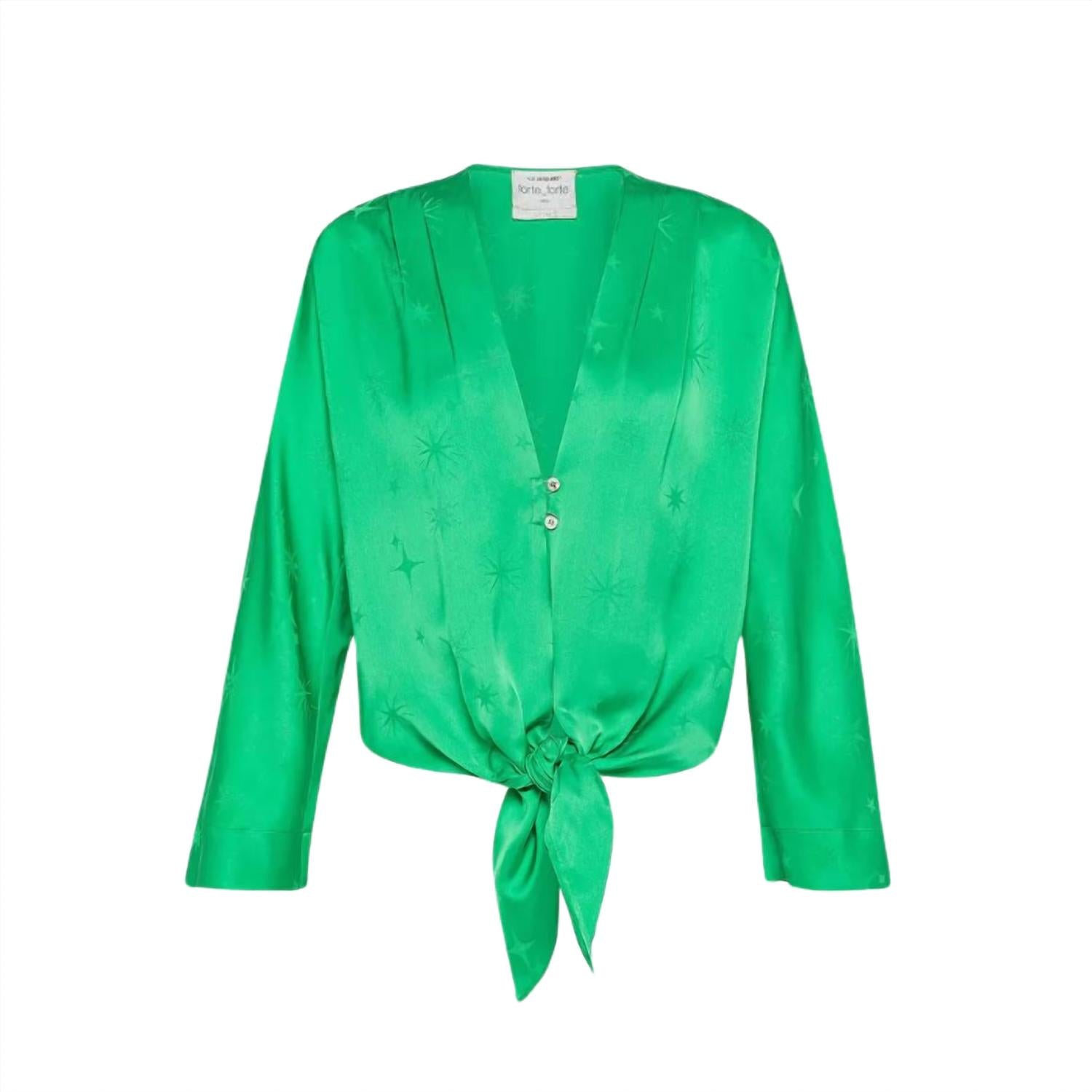 Forte Forte - Etolie Satin Jacquard Shirt