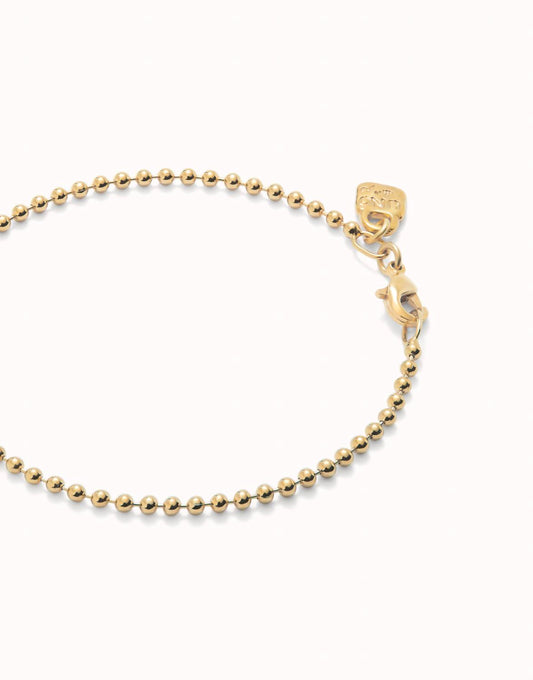 Unode50 - Beaded Chain Charm Bracelet