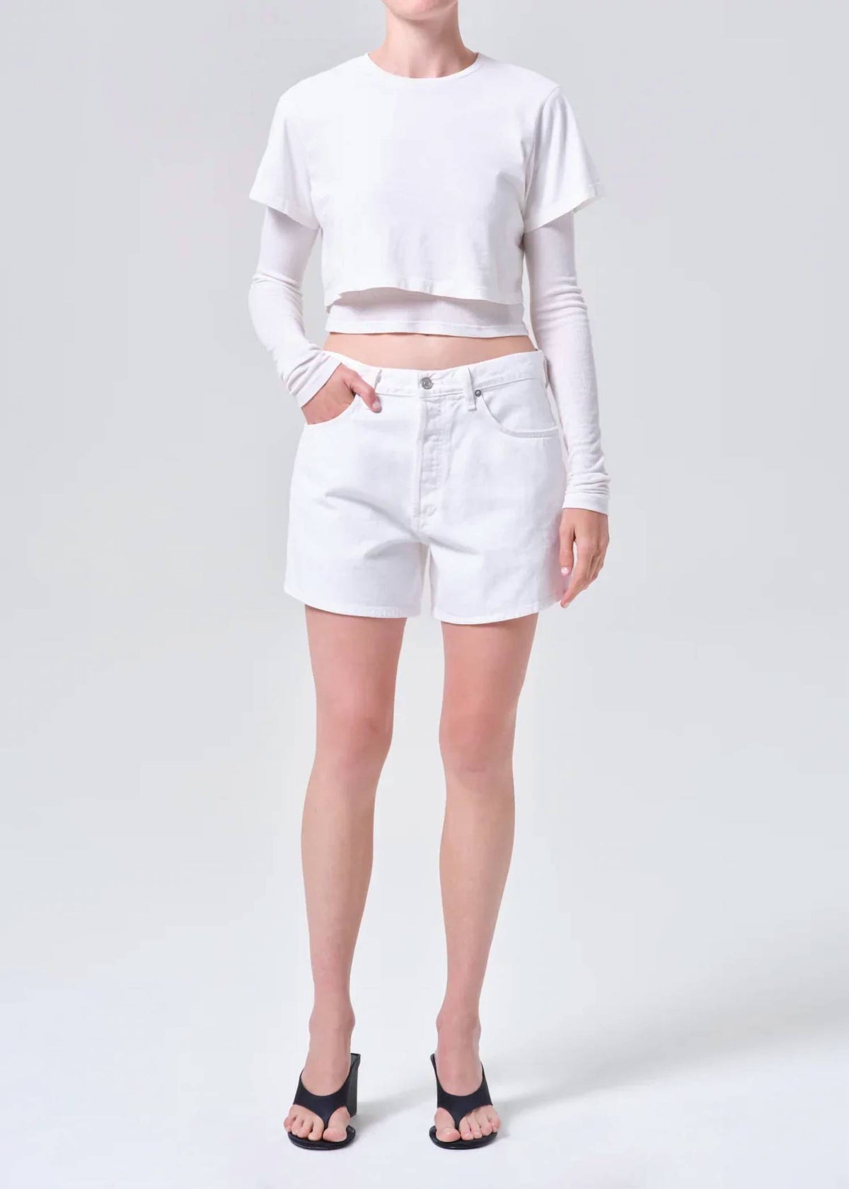 Agolde - Leith High Rise Shorts