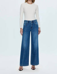 Pistola - Jadyn Low Slung Palazzo Jean