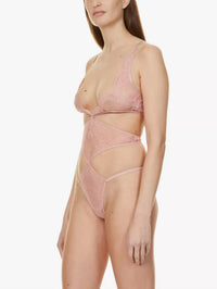 Coco De Mer - Alice Semi Sheer Stretch Lace Bodysuit