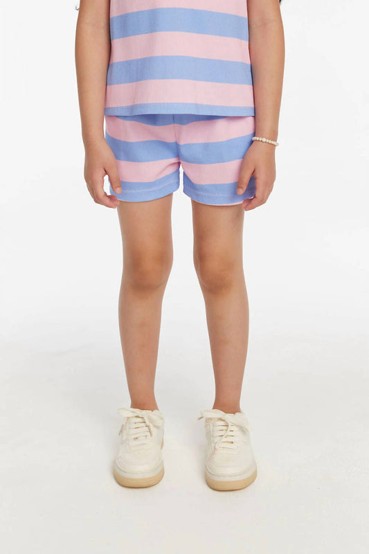 Chaser - Girls Striped Shorts
