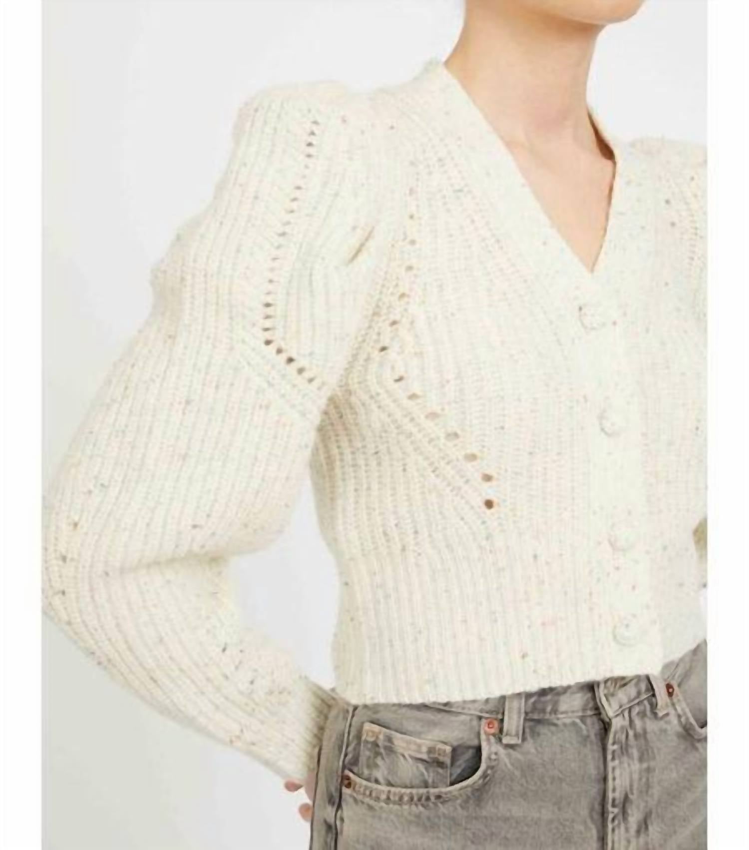 Caballero - Audra Cropped Cardigan