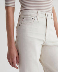 AG Jeans Rian High Rise Straight Jean in opal stone - women's jeans - view 4