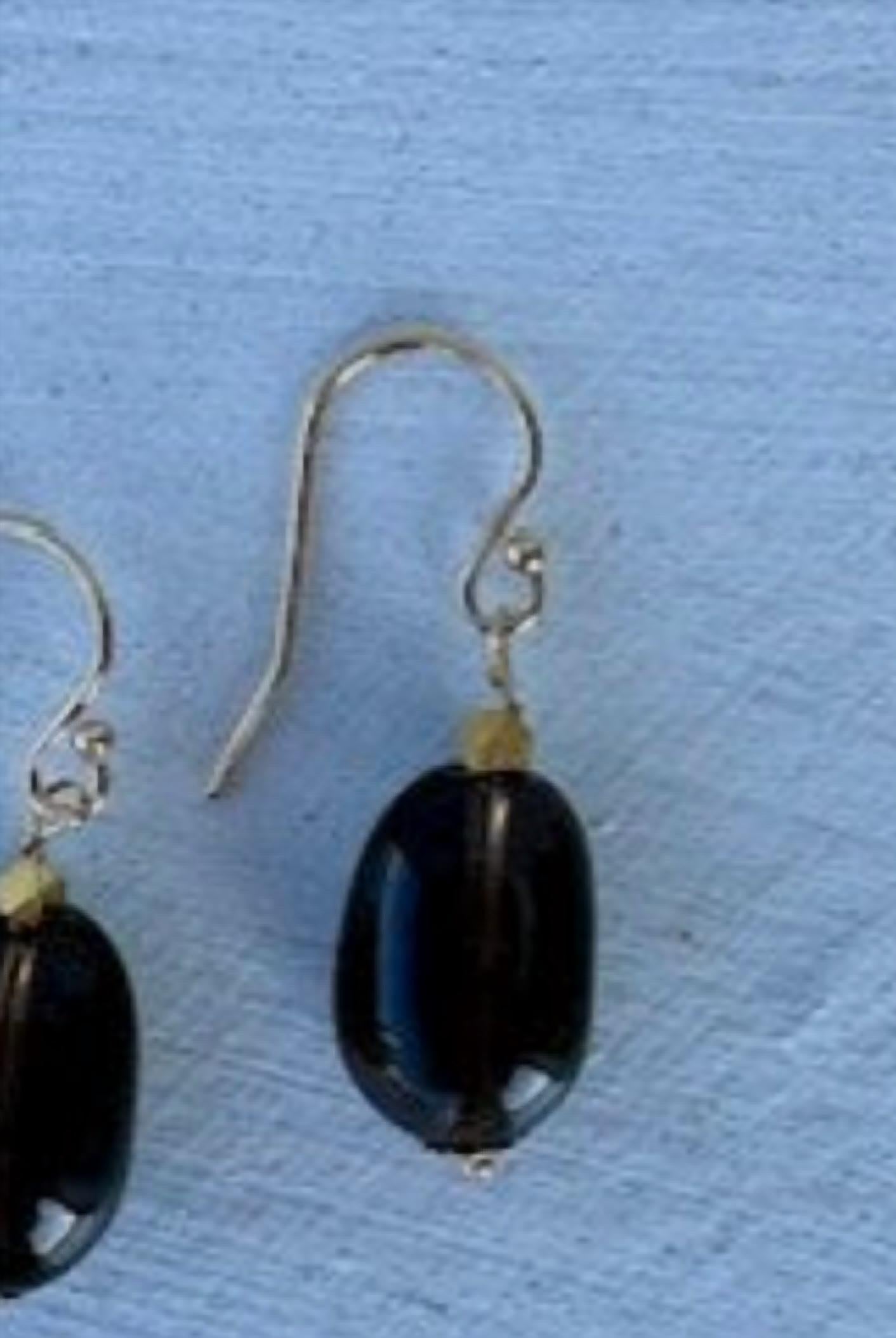 in2 design Women's Clear Earrings in smoky - women's jewelry - detail view