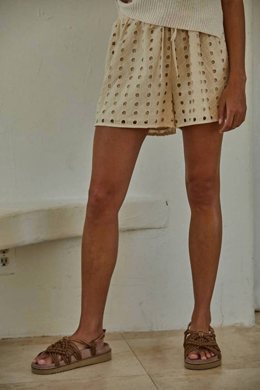 By Together - Eyelet Shorts