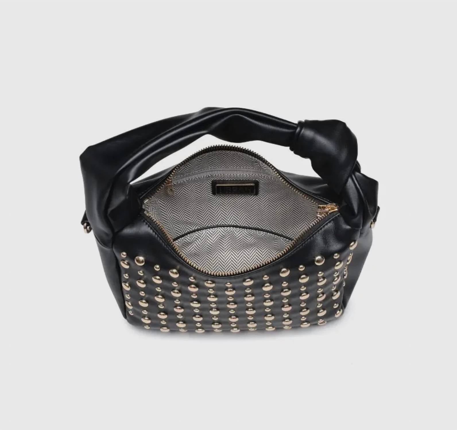 Urban Expressions - Women's Lennox Studded Convertible Hobo Bag