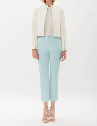 Ecru - La Cienega Straight Leg Cropped Jean