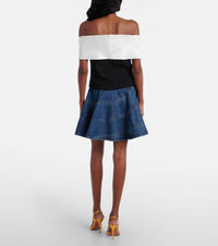 Self-Portrait - Crepe Flower Top