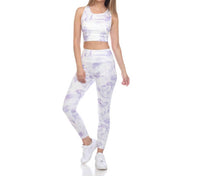 GOLDHAUS Smoke Sleeveless Top in violet - women's tank top