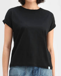 Kld. Signature - Scuba Cuffed Sleeve Top