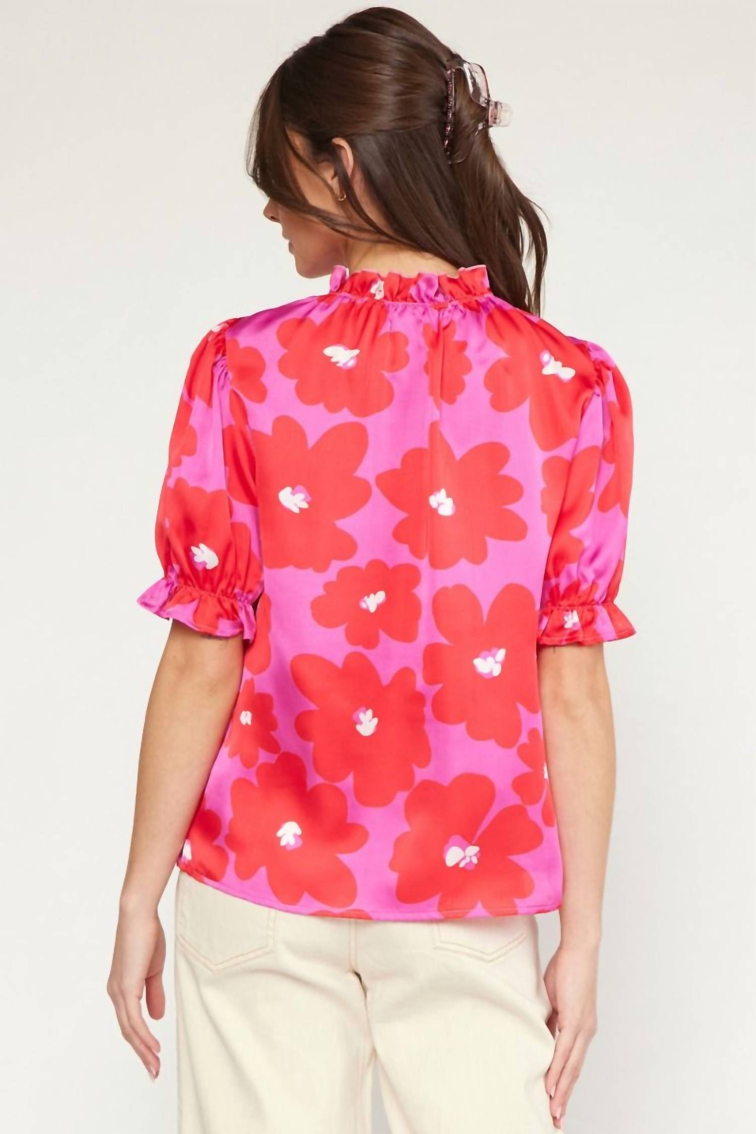 Entro - Goodnight Floral Blouse