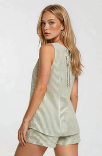 Gilli - Pinstripe Short Set